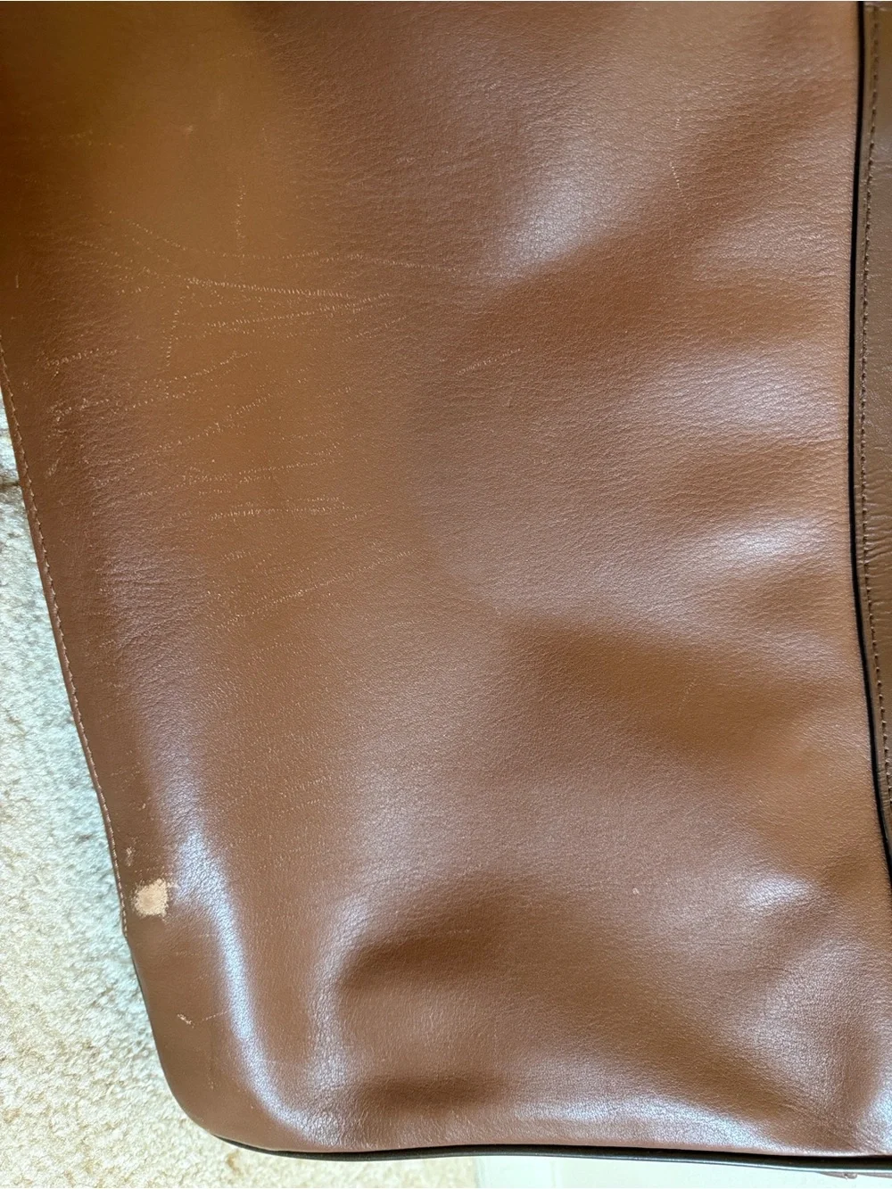 Tumi Easton Slim Leather Laptop Bag